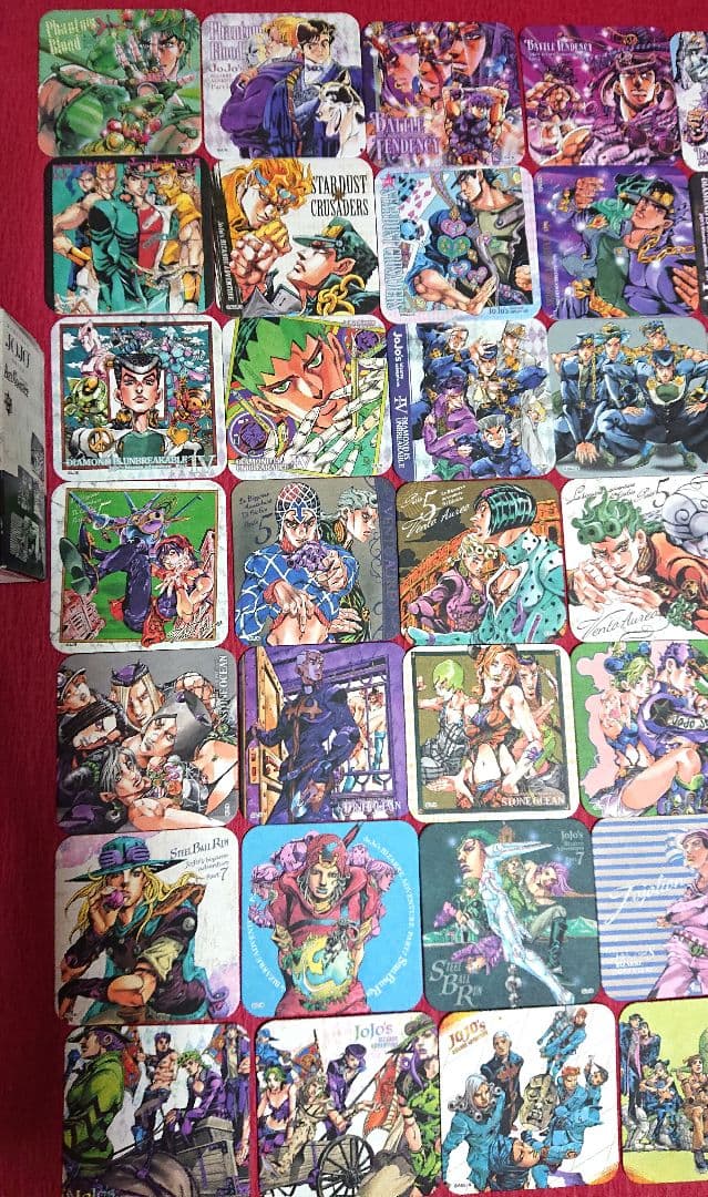 47枚 ジョジョの奇妙な冒険 ジョジョ展 アートコースター