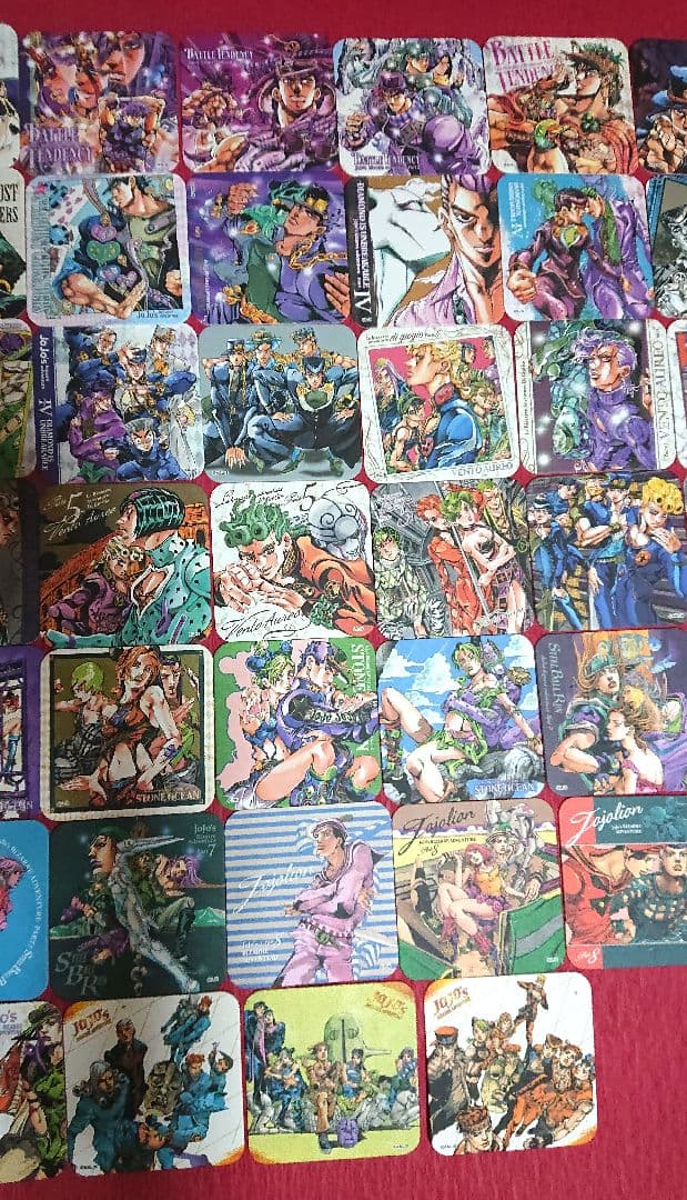 47枚 ジョジョの奇妙な冒険 ジョジョ展 アートコースター