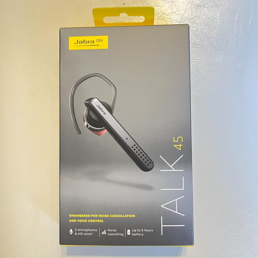 【新品未開封】Jabra TALK 45 ワイヤレスイヤホン シルバー