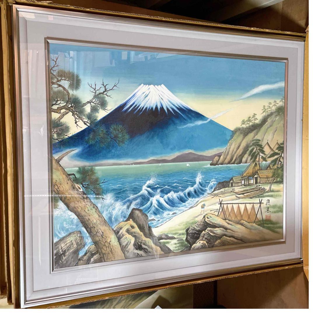 A873 加藤良春　[かとう・りょうしゅん]　絵　夏の富士の図