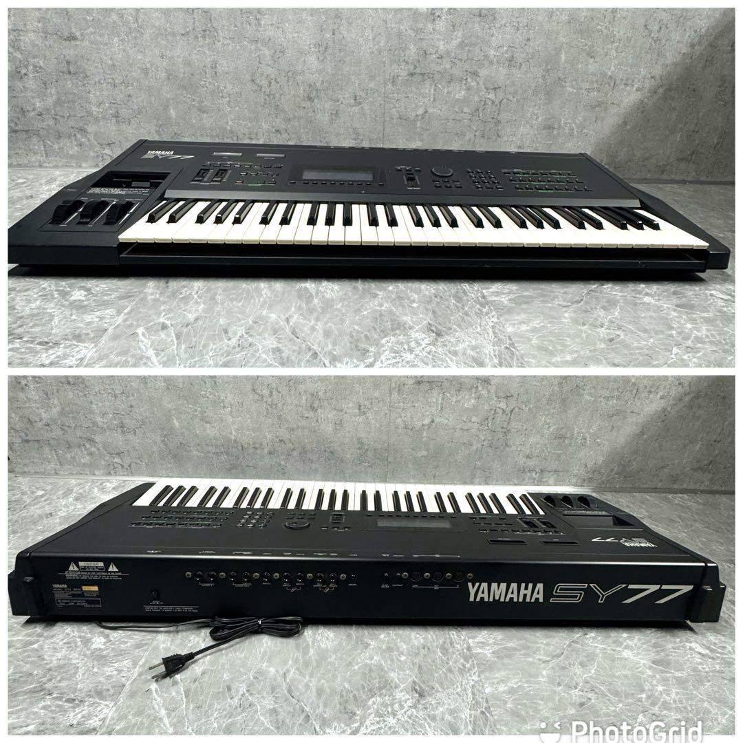 【良音】YAMAHA SY77 トーンジェネレーター搭載 シンセサイザー 名機