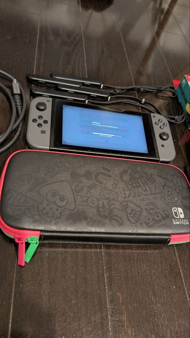 Nintendo Switch 本体+ジョイコン+ケース+ microSDメモリ