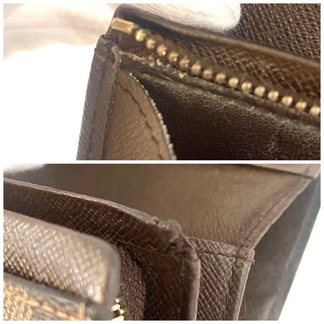 セール✨　ルイヴィトン 財布　折財布　ダミエ　ポルトフォイユ　トレゾール　箱付き