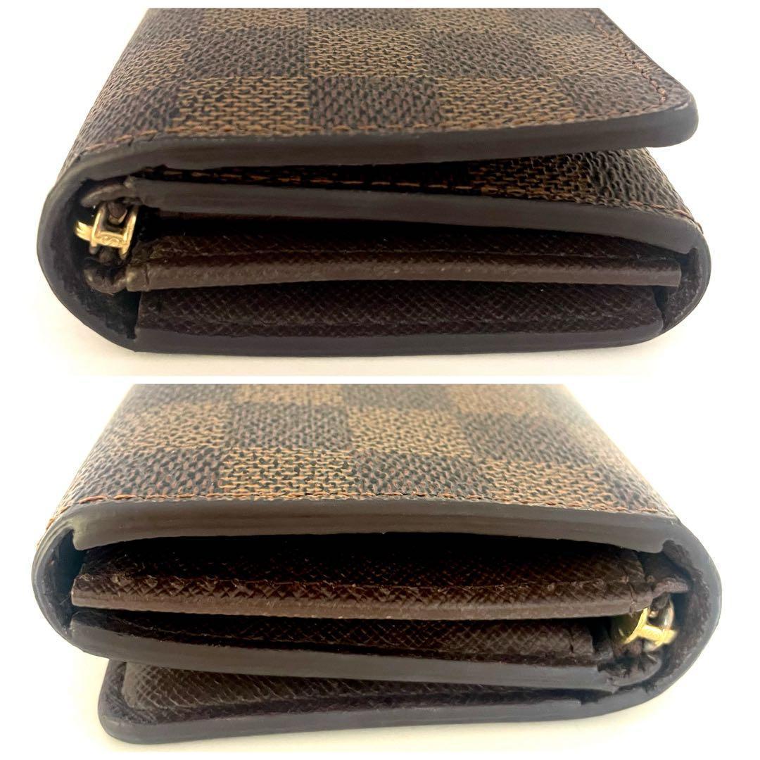 セール✨　ルイヴィトン 財布　折財布　ダミエ　ポルトフォイユ　トレゾール　箱付き