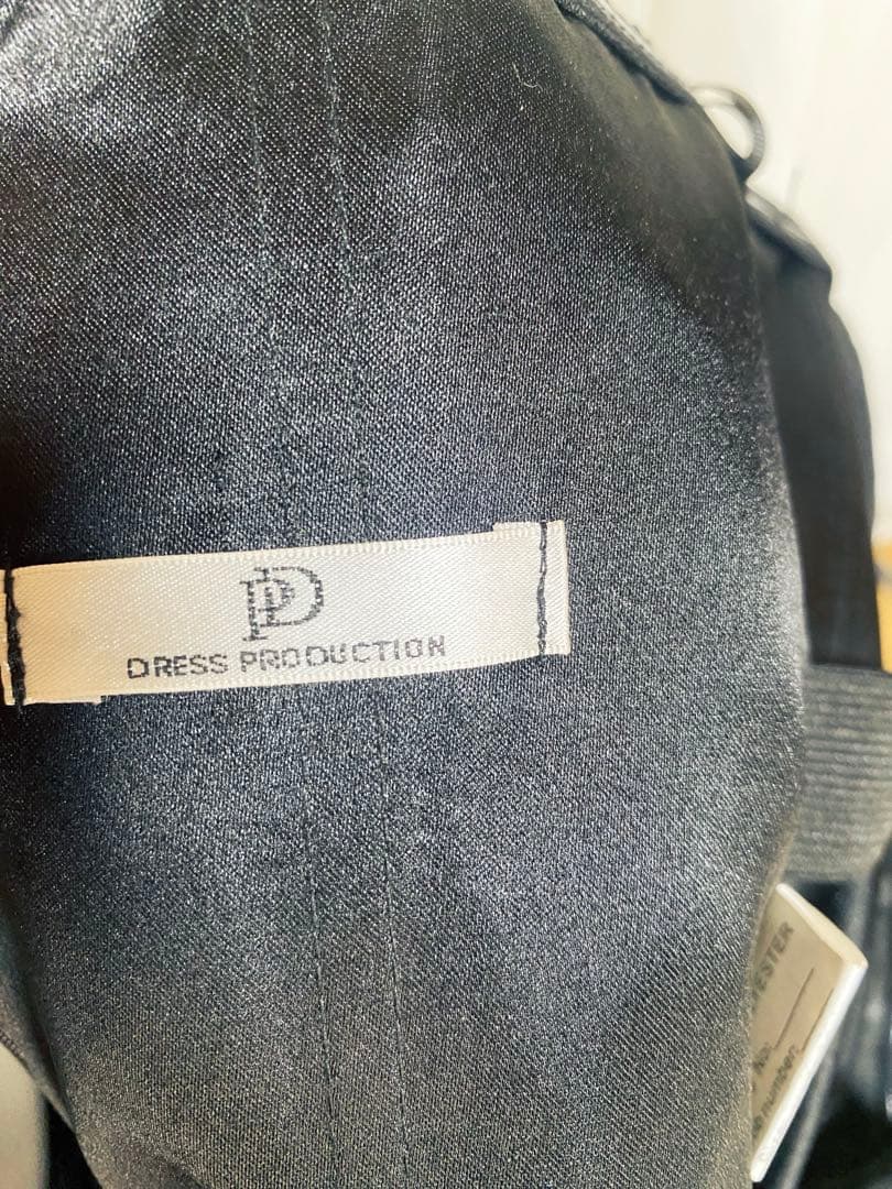 【せぶ】DRESS PRODUCTION 2wayパフスリーブドレス