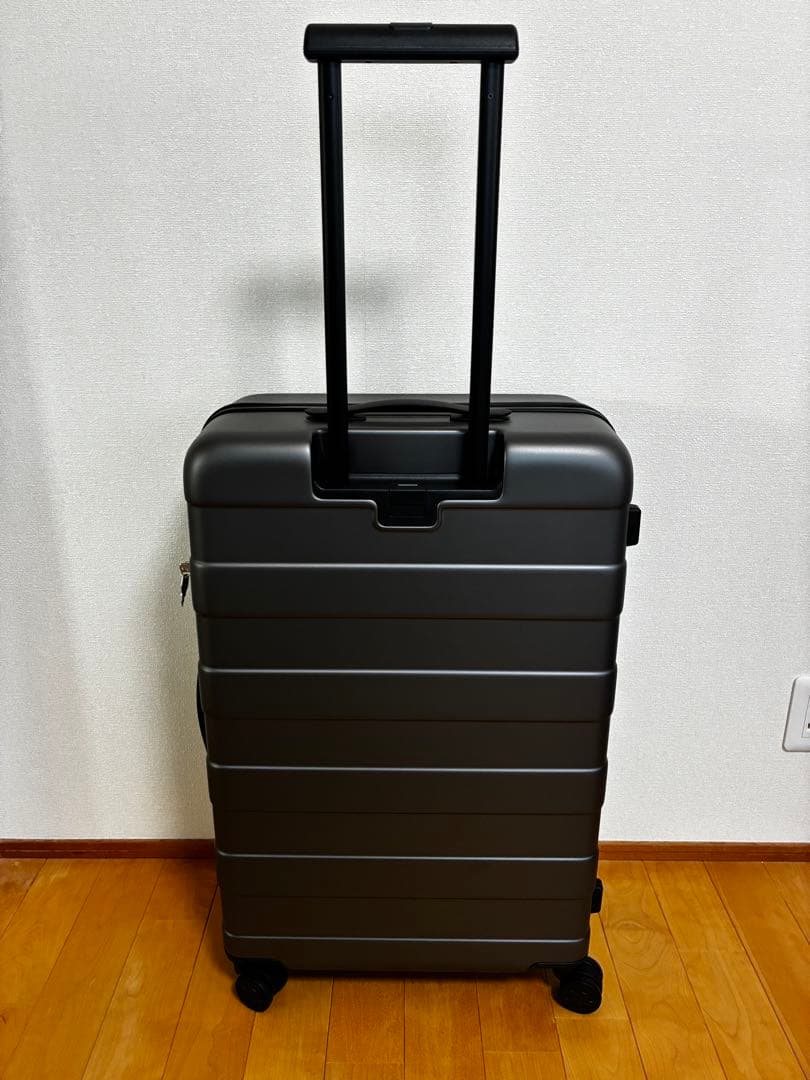 無印良品 ハードキャリーケース 75L バー高さ調節タイプ 新品未使用