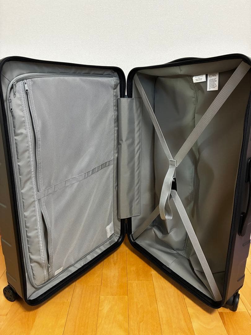 無印良品 ハードキャリーケース 75L バー高さ調節タイプ 新品未使用