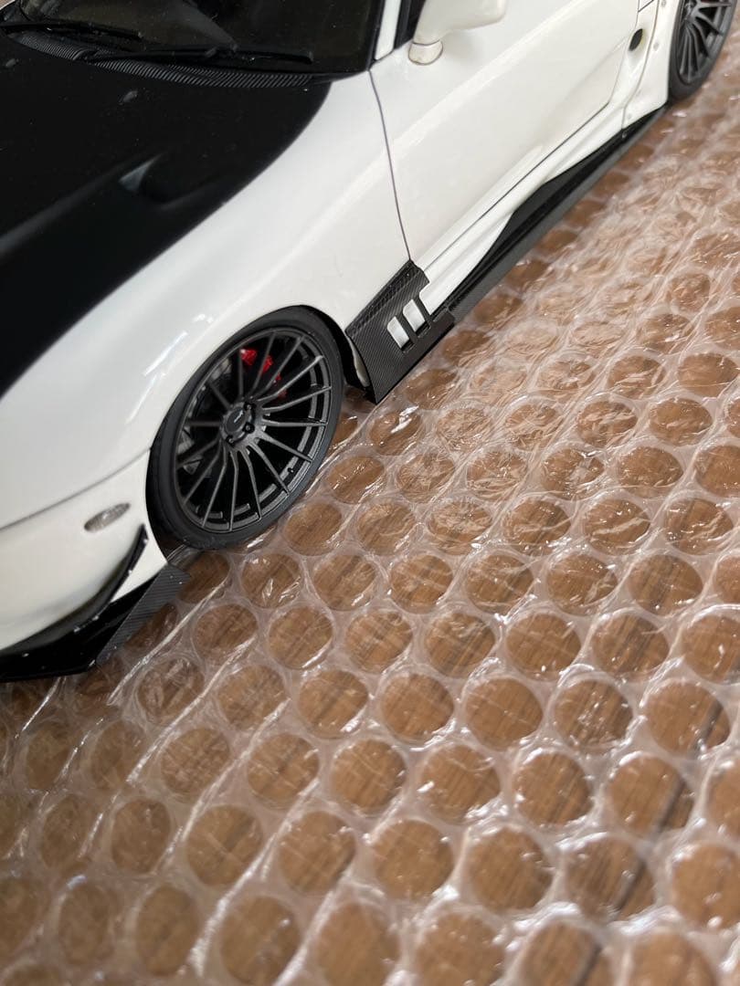 1/18 スープラ ホワイト ブラック　イグニッションモデル