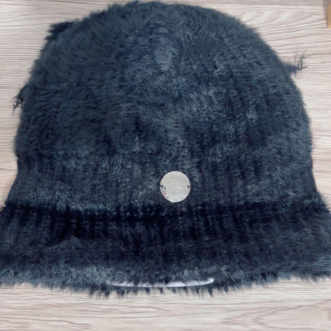 最終値下げCHARLES JEFFREY LOVERSBOY ブラックニット帽