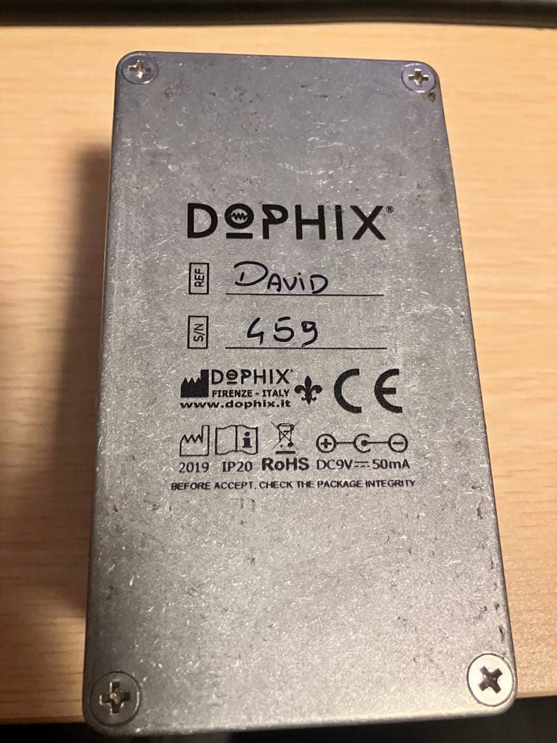 DOPHIX David オーバードライブペダル