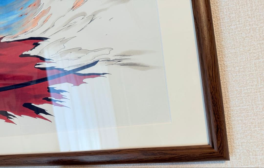 値下げ不可　額装高精細複製原画 No.1 <BLEACH EX.> 黒崎一護