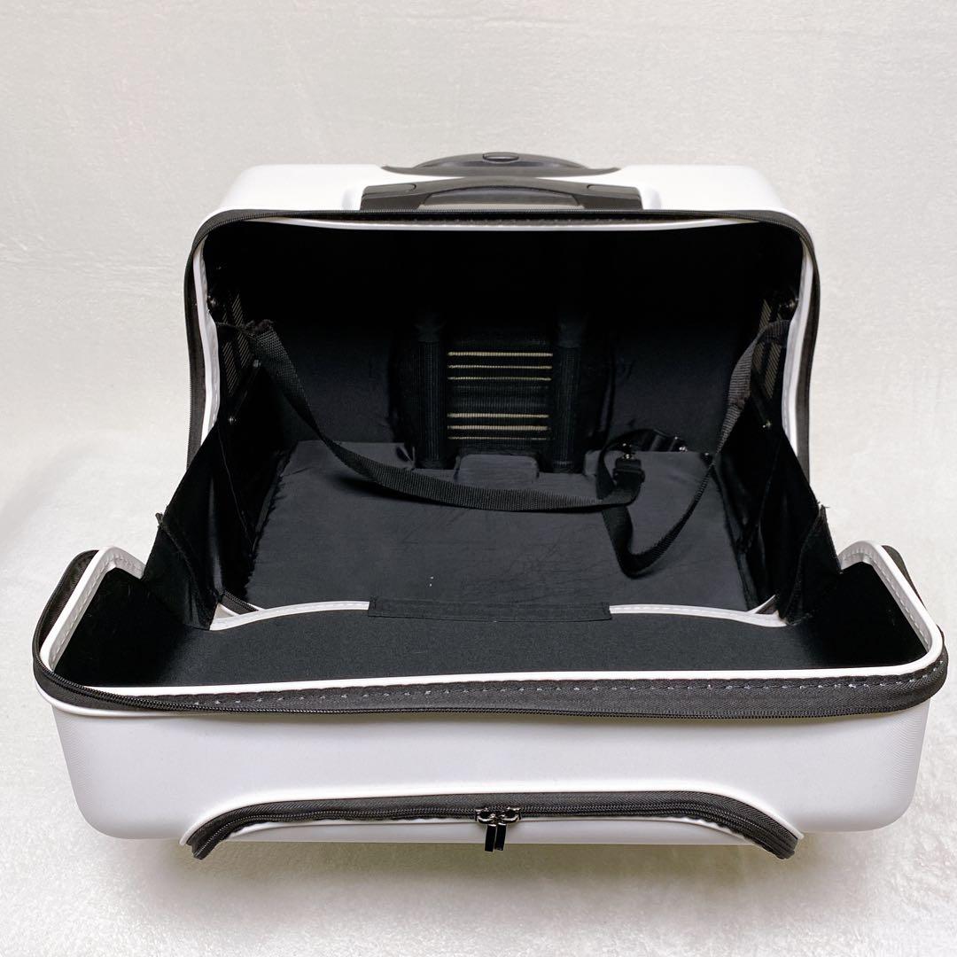 GEX　OSOTO　ペット用キャリーケース　M　ホワイト　キャリーバッグ　4輪