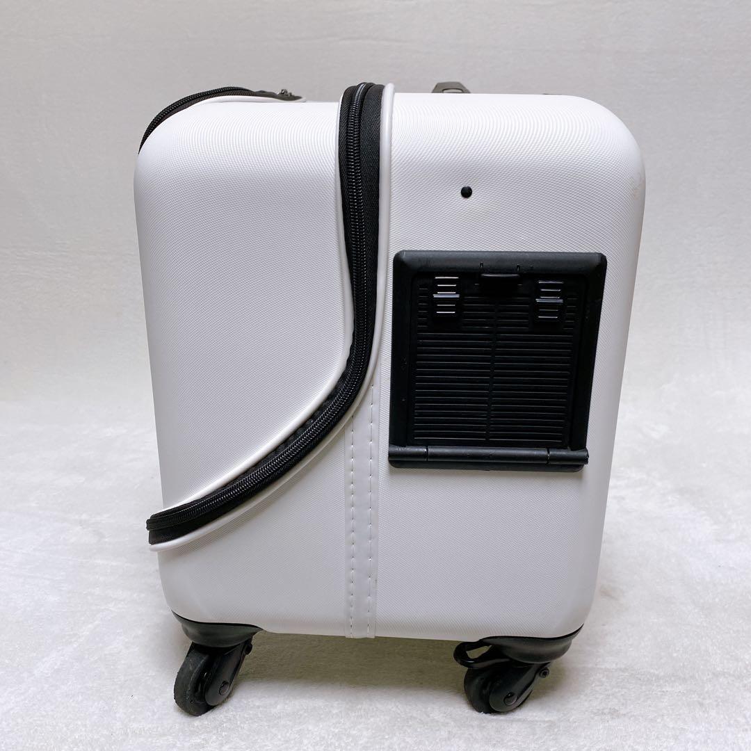 GEX　OSOTO　ペット用キャリーケース　M　ホワイト　キャリーバッグ　4輪