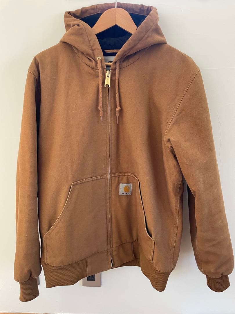 Carhartt wipアクティブジャケット ダックジャケット　ブラウン