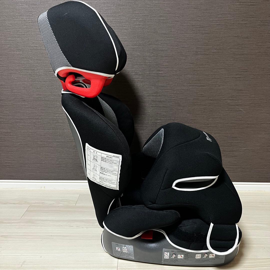 美品　エールベベ　サラッとクワトロ ST ジュニアシート　インパクトシールド