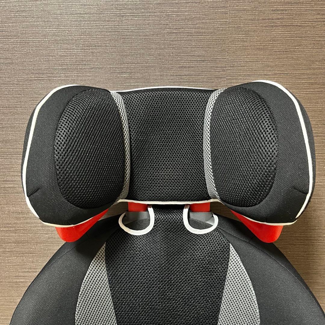 美品　エールベベ　サラッとクワトロ ST ジュニアシート　インパクトシールド