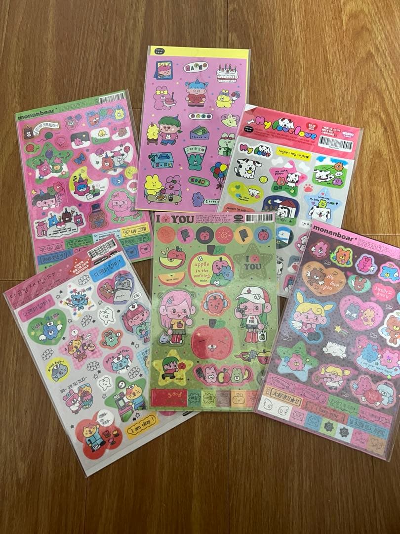 ボンボンドロップシール　うるちゅるポップシール　 おはじきシール　まとめ売り