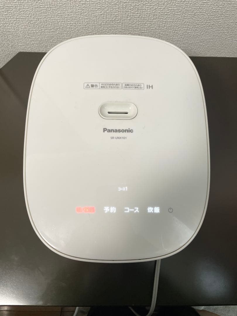 Panasonic 炊飯器 SR-UNX101 1.0L ホワイト