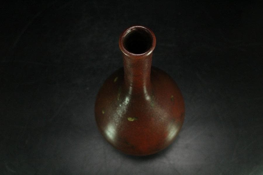 古備前 献上 徳利 江戸中期作 桂又三郎 識箱(K-A387)