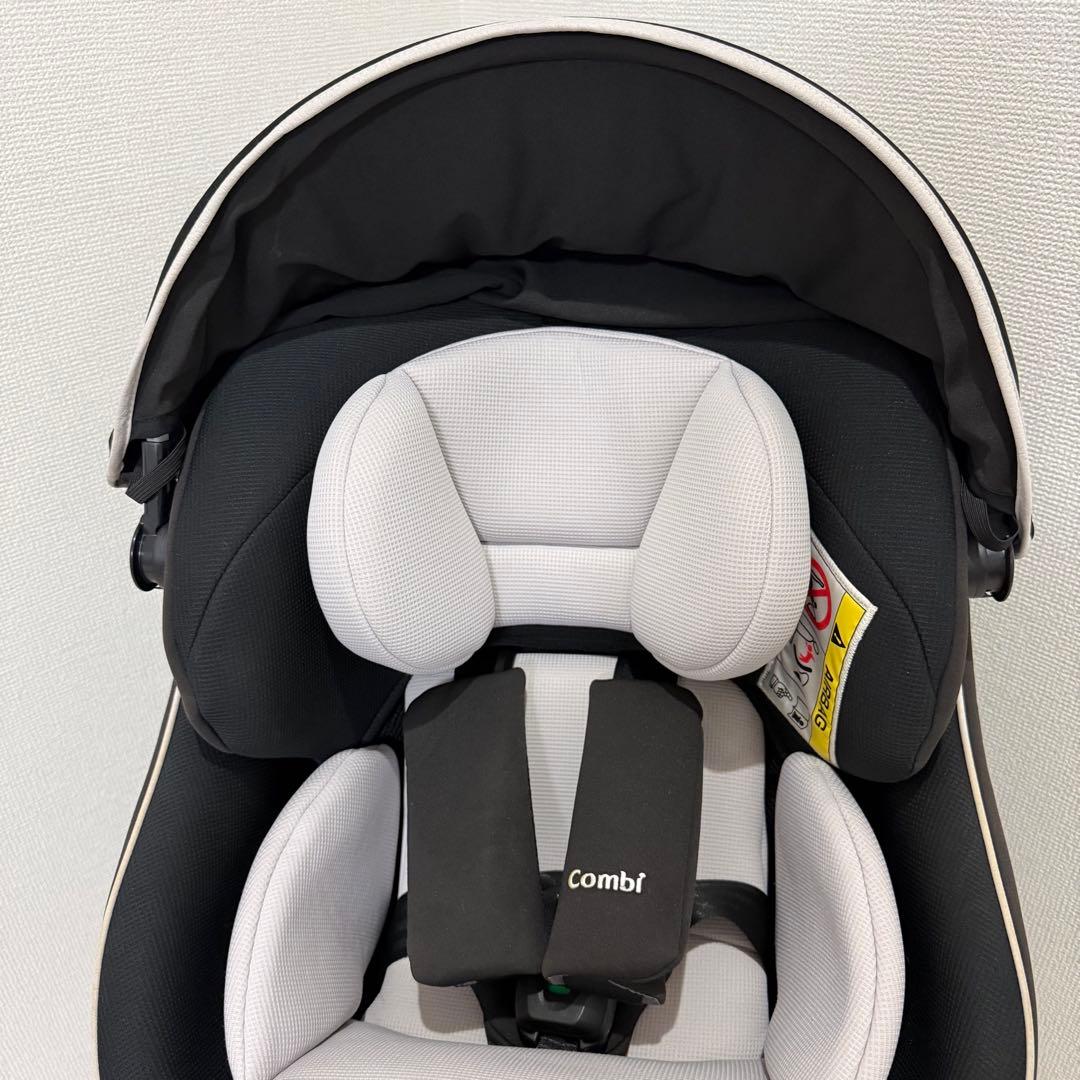極美品【限定色】Combi クルムーヴスマートisofixエッグクッションNeo