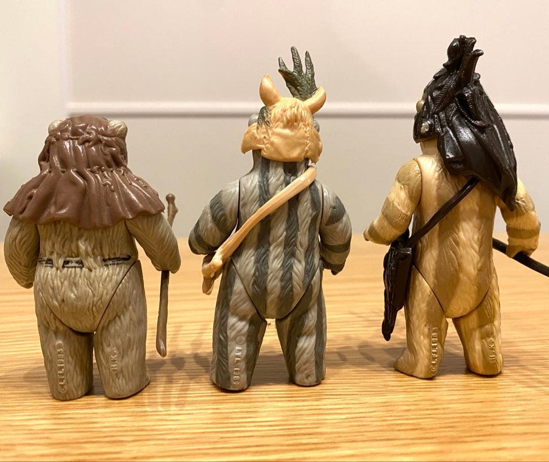 オールドケナー スターウォーズ イウォーク 3体セット