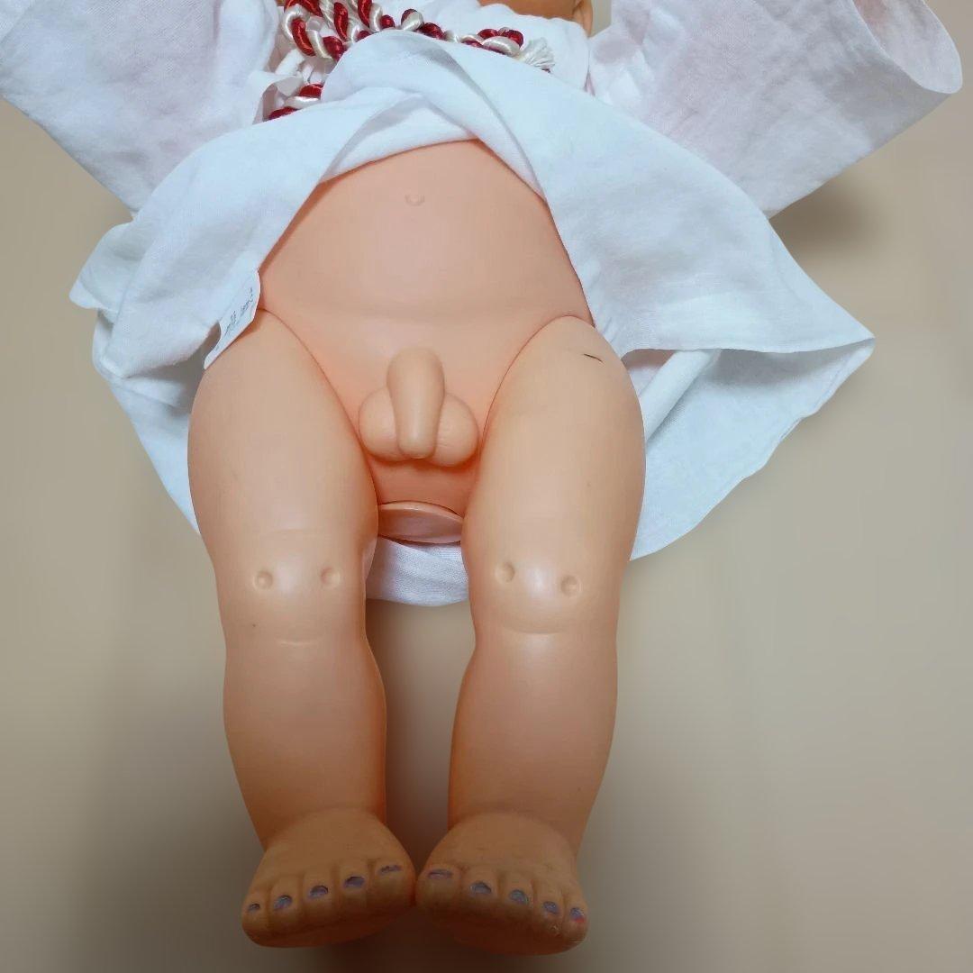 一休さん　ソフビフィギュア貯金箱　当時物希少　顔手足可動　昭和レトロ