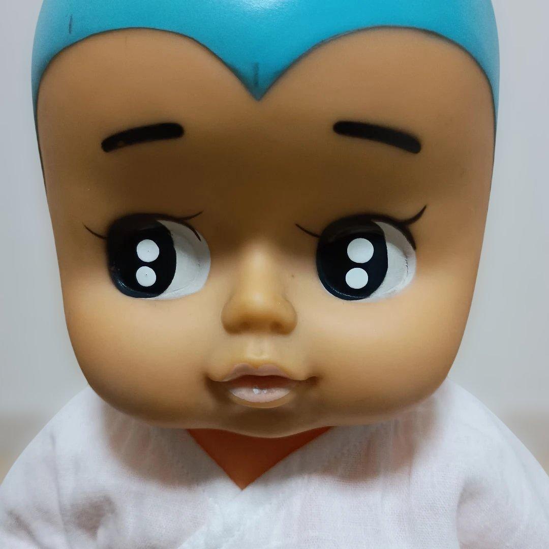 一休さん　ソフビフィギュア貯金箱　当時物希少　顔手足可動　昭和レトロ