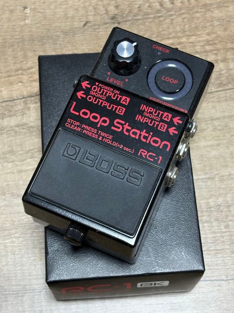 【BOSS】RC-1 Loop Station BK限定カラー