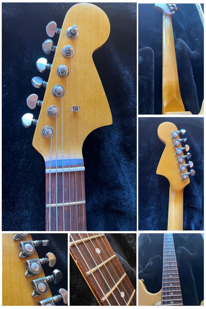 レリック&エイジド ムスタングタイプ マホガニーボディ シトラスイエロー