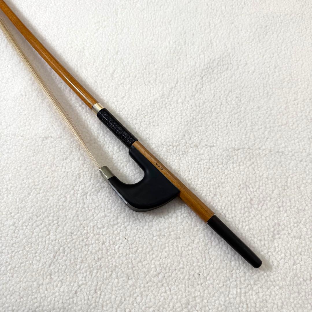 杉藤 SUGITO コントラバス弓 No.650 中古良品 箱付き