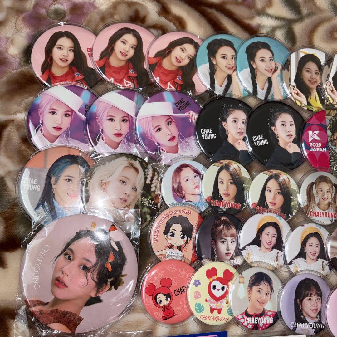twice チェヨン 缶バッジ アクスタ セット