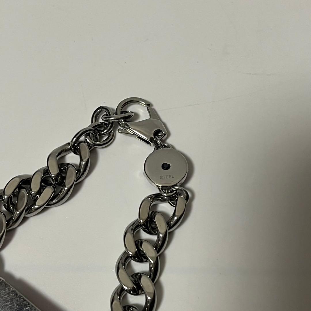 ✨未使用級✨️ DIESEL ディーゼル　ブレスレット　アクセサリー　シルバー