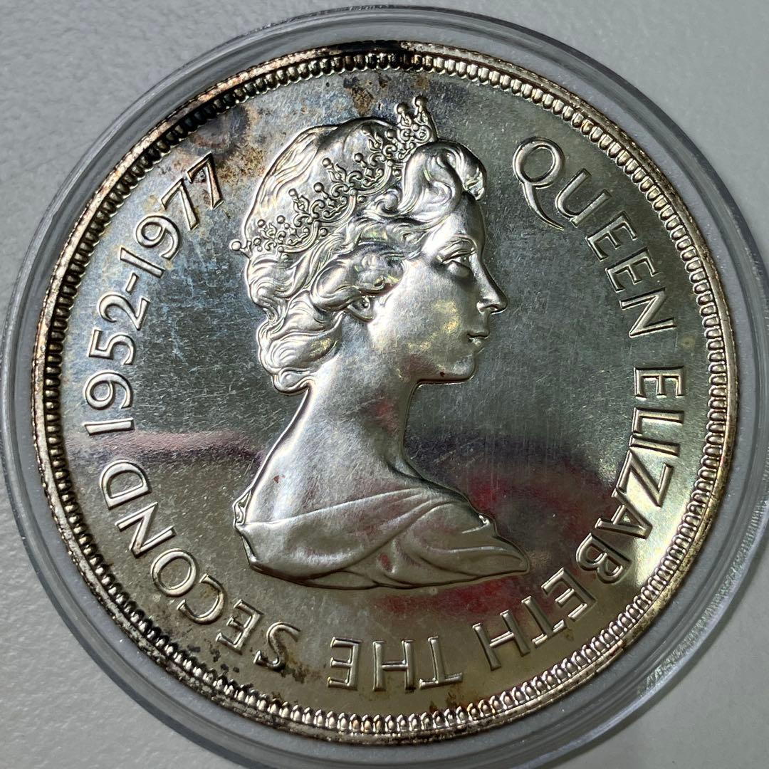 【未使用 銀貨】大型 美品 5枚 海洋国家 島国 プルーフ【レア】