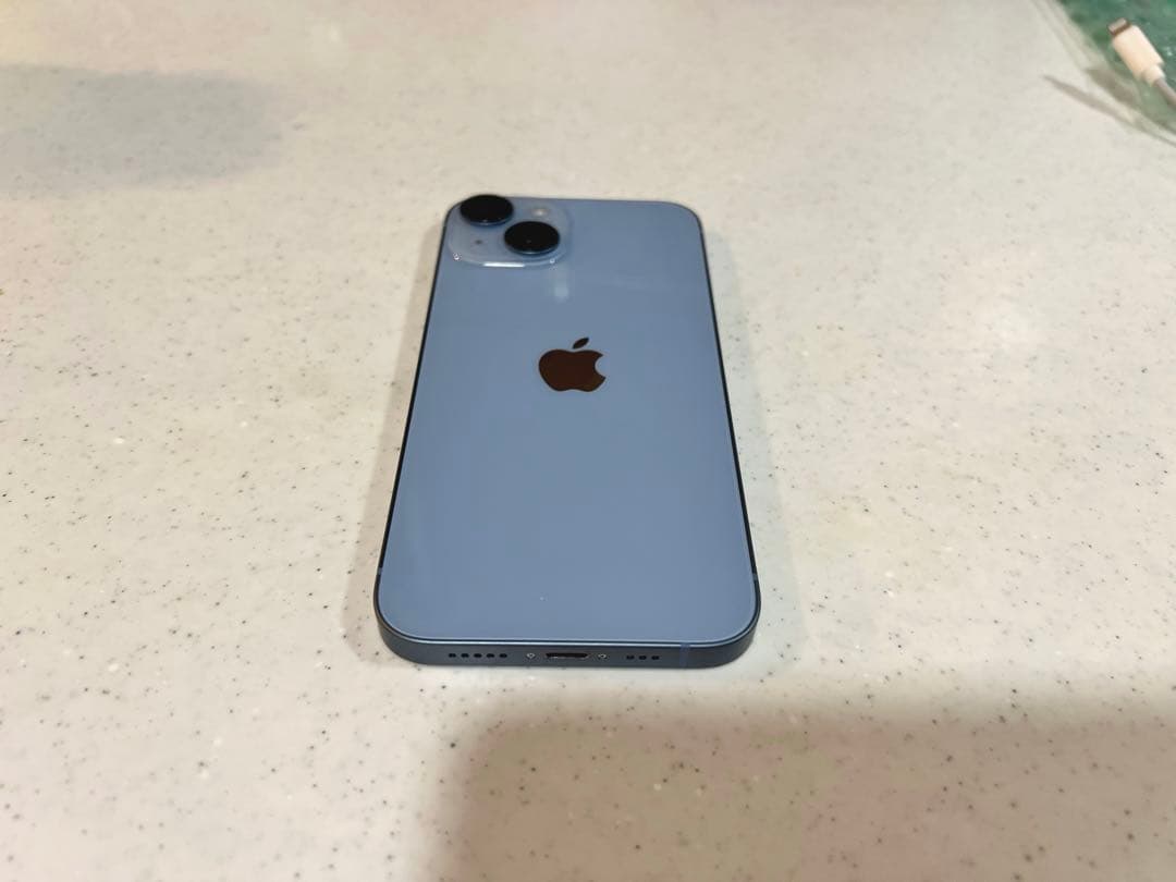 【美品】iPhone14 ブルー 128GB【SIMフリー】