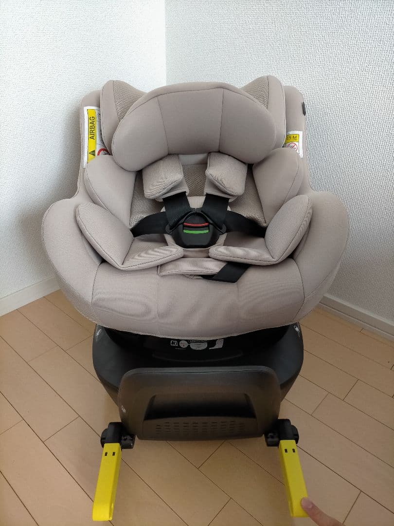 ★さき★ApricaクルリラビッテエックスプラスABチャイルドシート