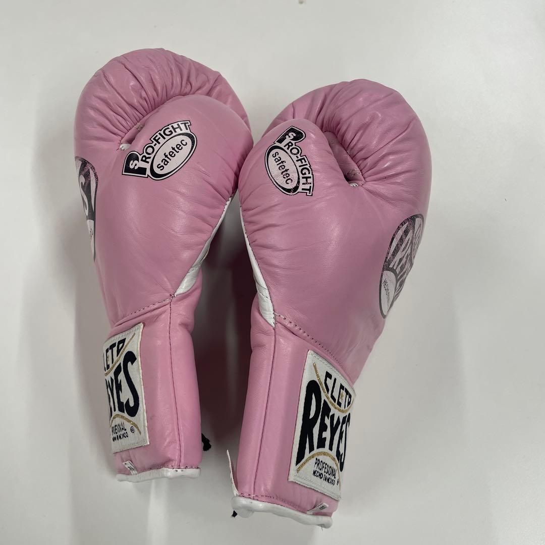 CLETO REYES ピンク ボクシンググローブ 8オンス