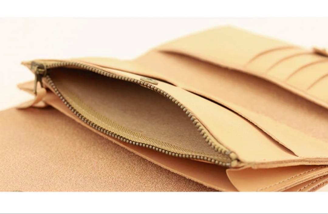 【新品未開封】Native Creation ヌメ革三つ折り長財布