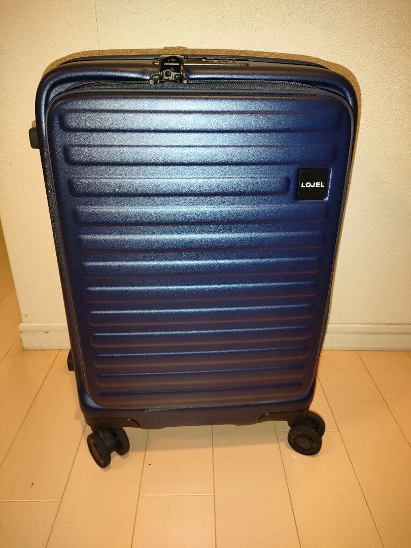 LOJEL　Cubo　スーツケース　ネイビー　S　機内持ち込み　TSAロック