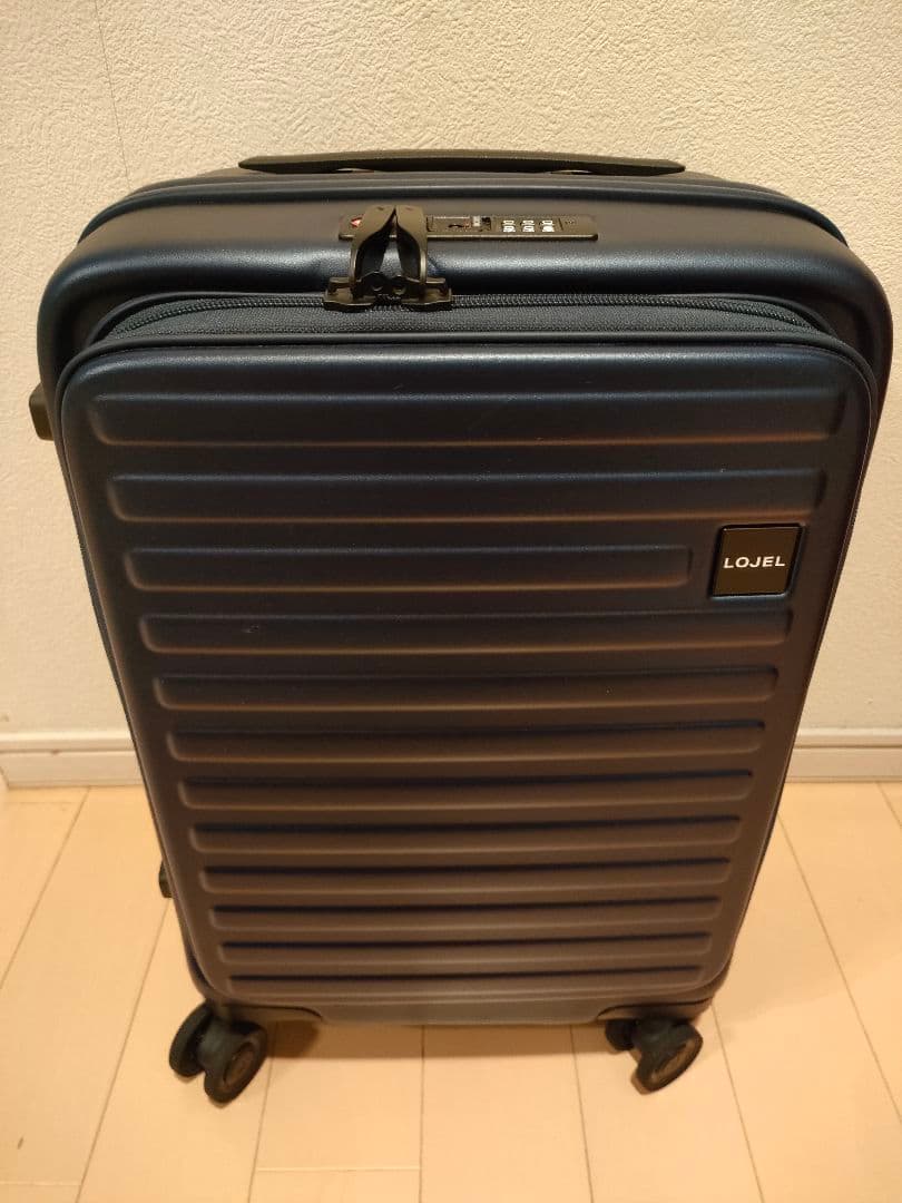 LOJEL　Cubo　スーツケース　ネイビー　S　機内持ち込み　TSAロック