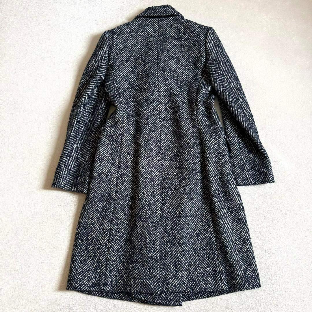 【極美品】Aquascutum ダブルチェスターコート 近年モデル 10号