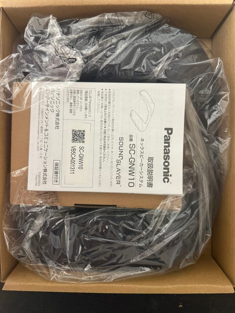 Panasonicネックスピーカーシステム SC-GNW10