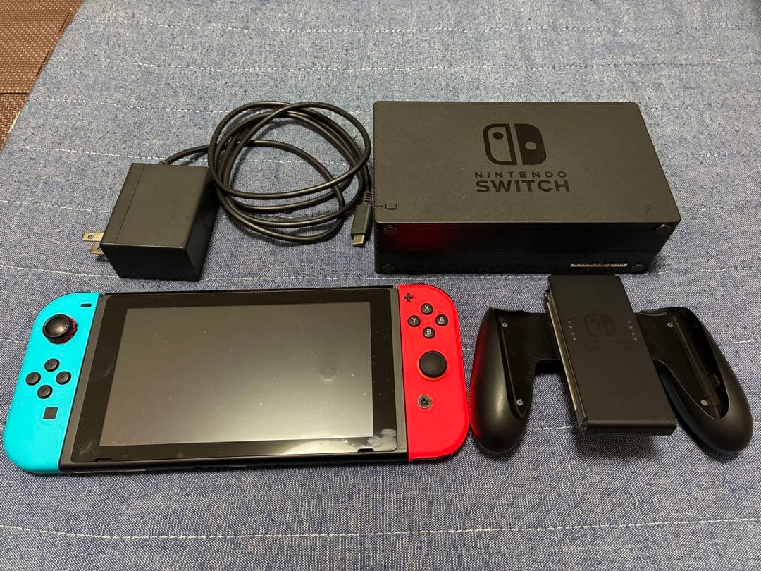 Nintendo Switch 本体 ネオンレッド/ネオンブルー ジャンク品