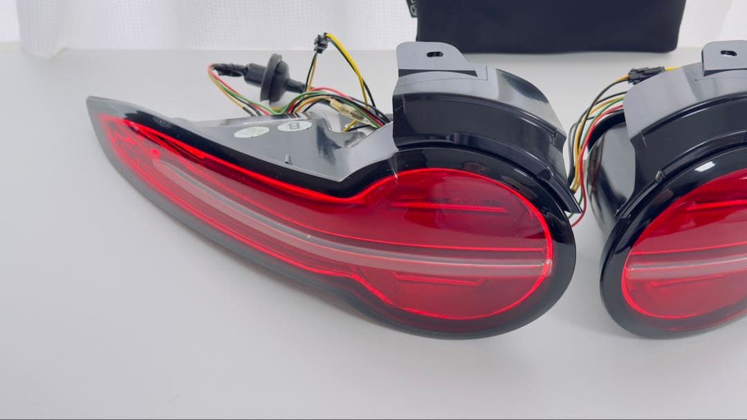 78WORKS NDロードスター用 テールランプ 　クリアレッド