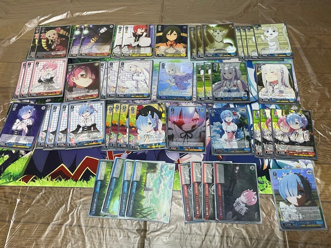 ヴァイスシュヴァルツ引退品 SAO リゼロ プリズマ ☆イリヤ エンジェルビーツ