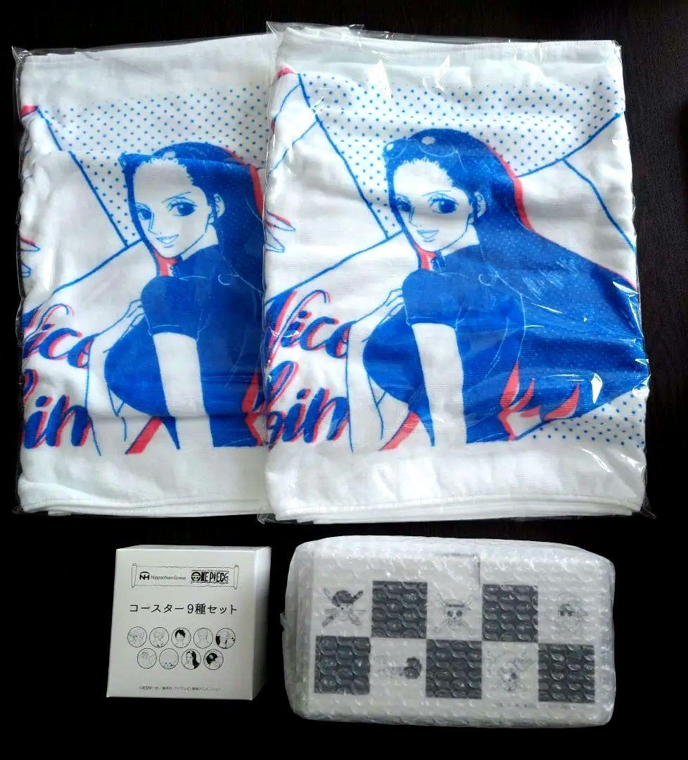 未開封　ニッポンハム　ワンピース　コースター　マグカップ　タオル　限定品