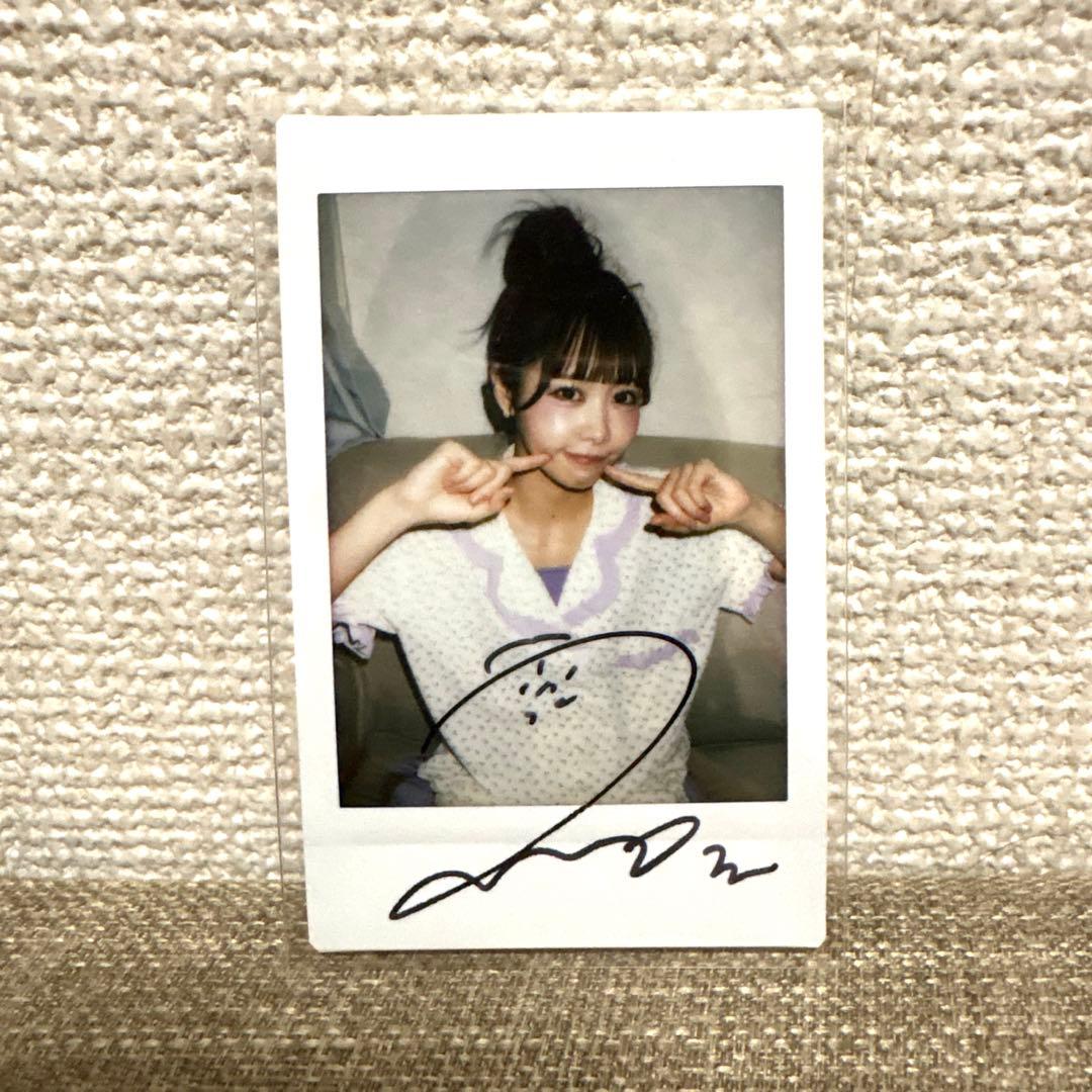 牛*ン様 仲川瑠夏　すきくじ　チェキ　サイン入り　S賞