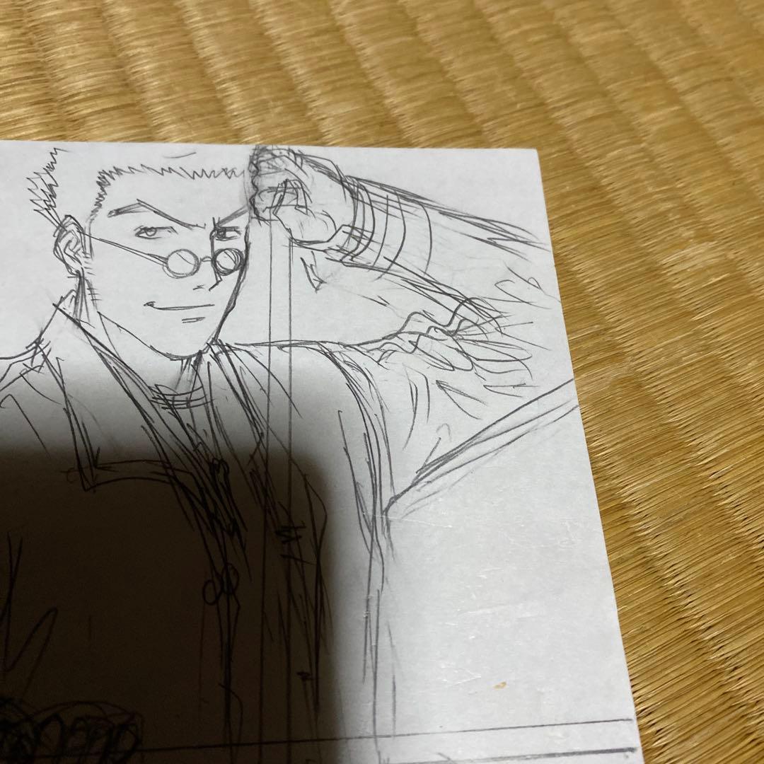 ハンター×ハンター ラフ画と下敷き