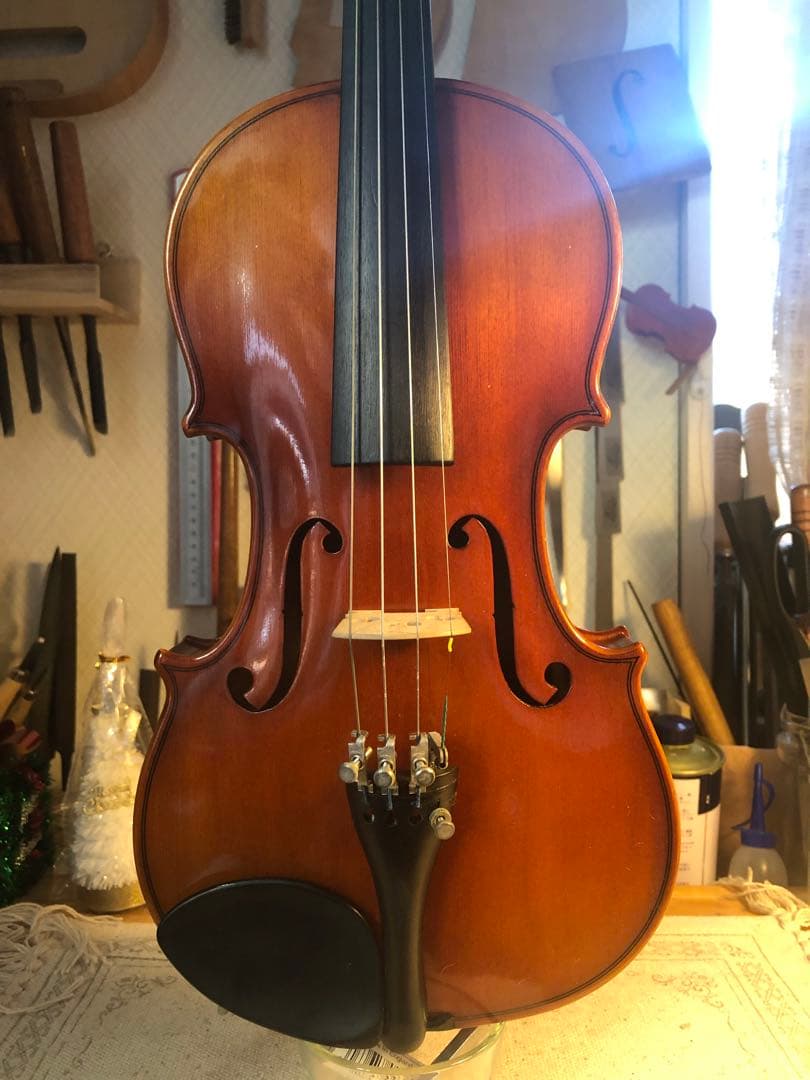 【駒&魂柱調整済】Suzuki分数バイオリンNo200 1/2 1999