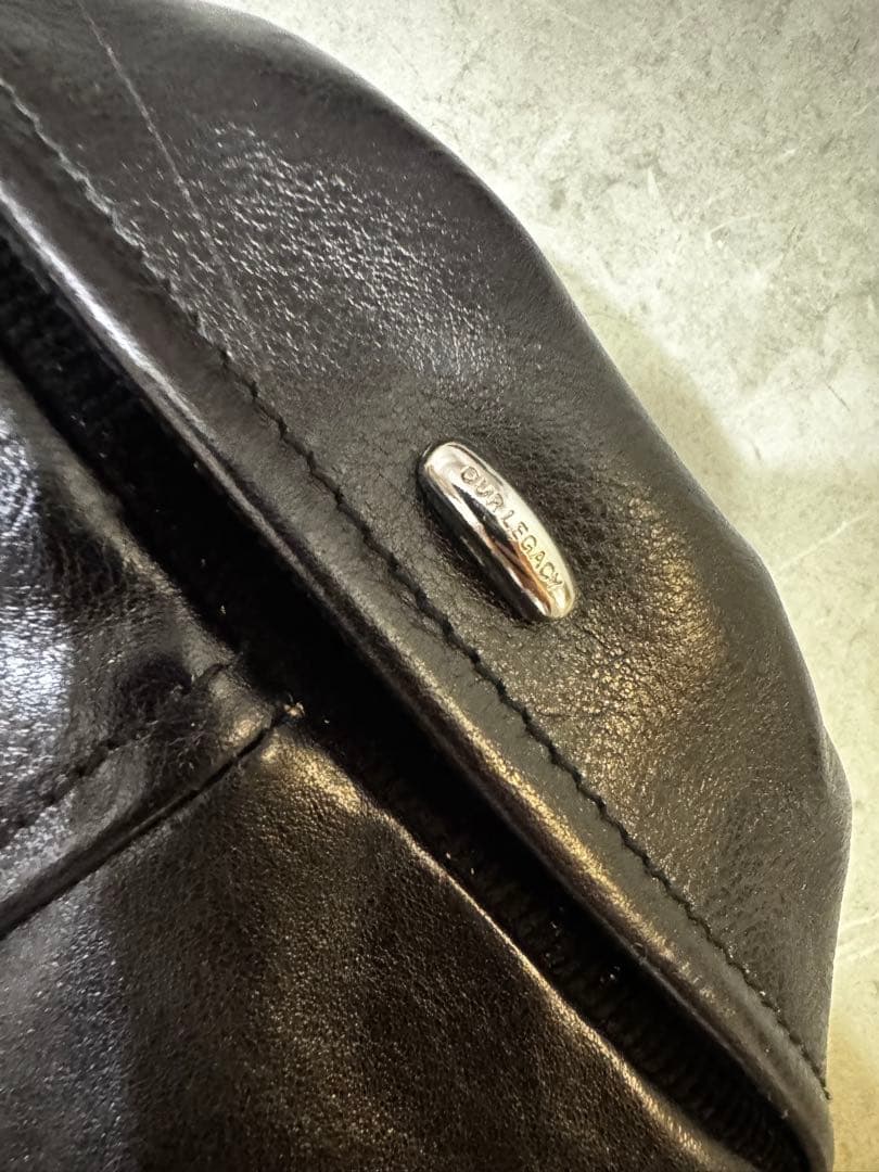 【新品未使用品】OUR LEGACY MINI JACKETレザージャケット50