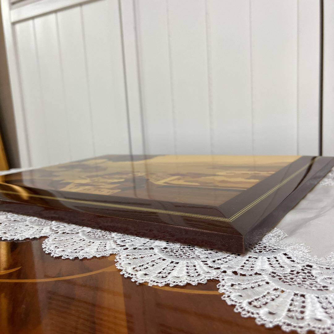 アンティーク イタリア製 象嵌 壁掛け 未使用品